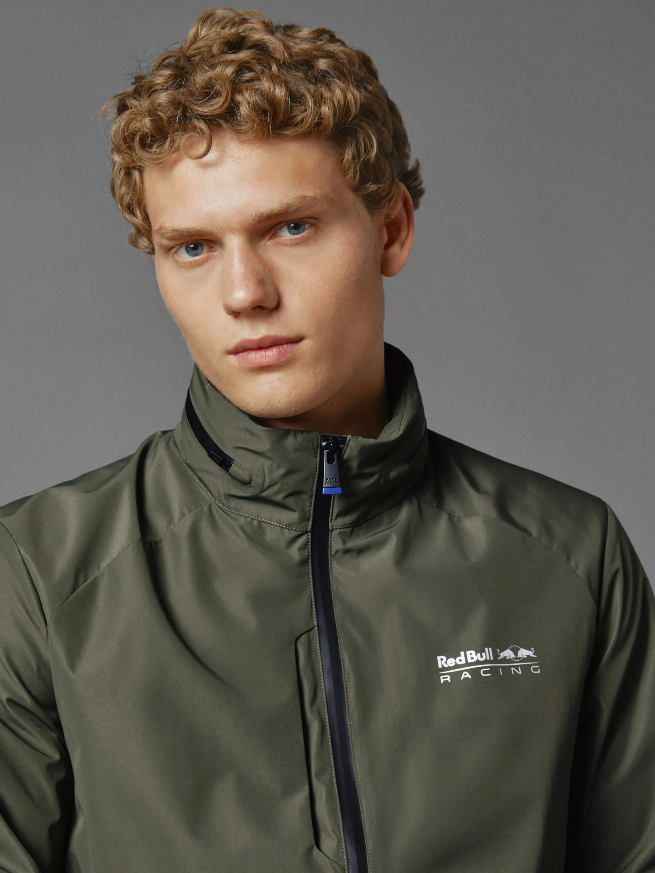 Red Bull Racing Logo Driver Windbreaker by PEPE JEANS