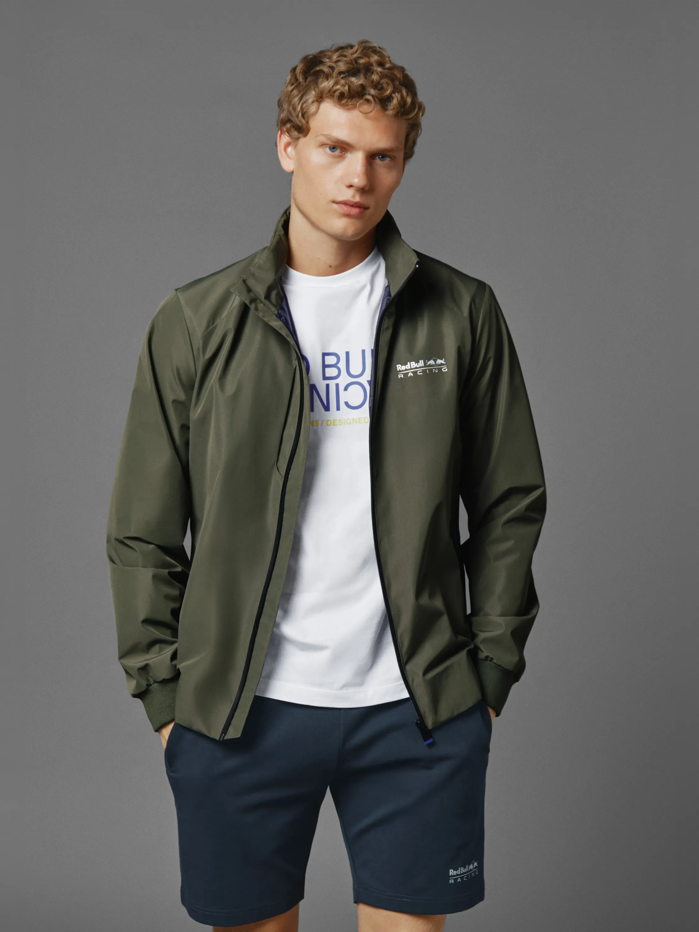Red Bull Racing Logo Driver Windbreaker by PEPE JEANS