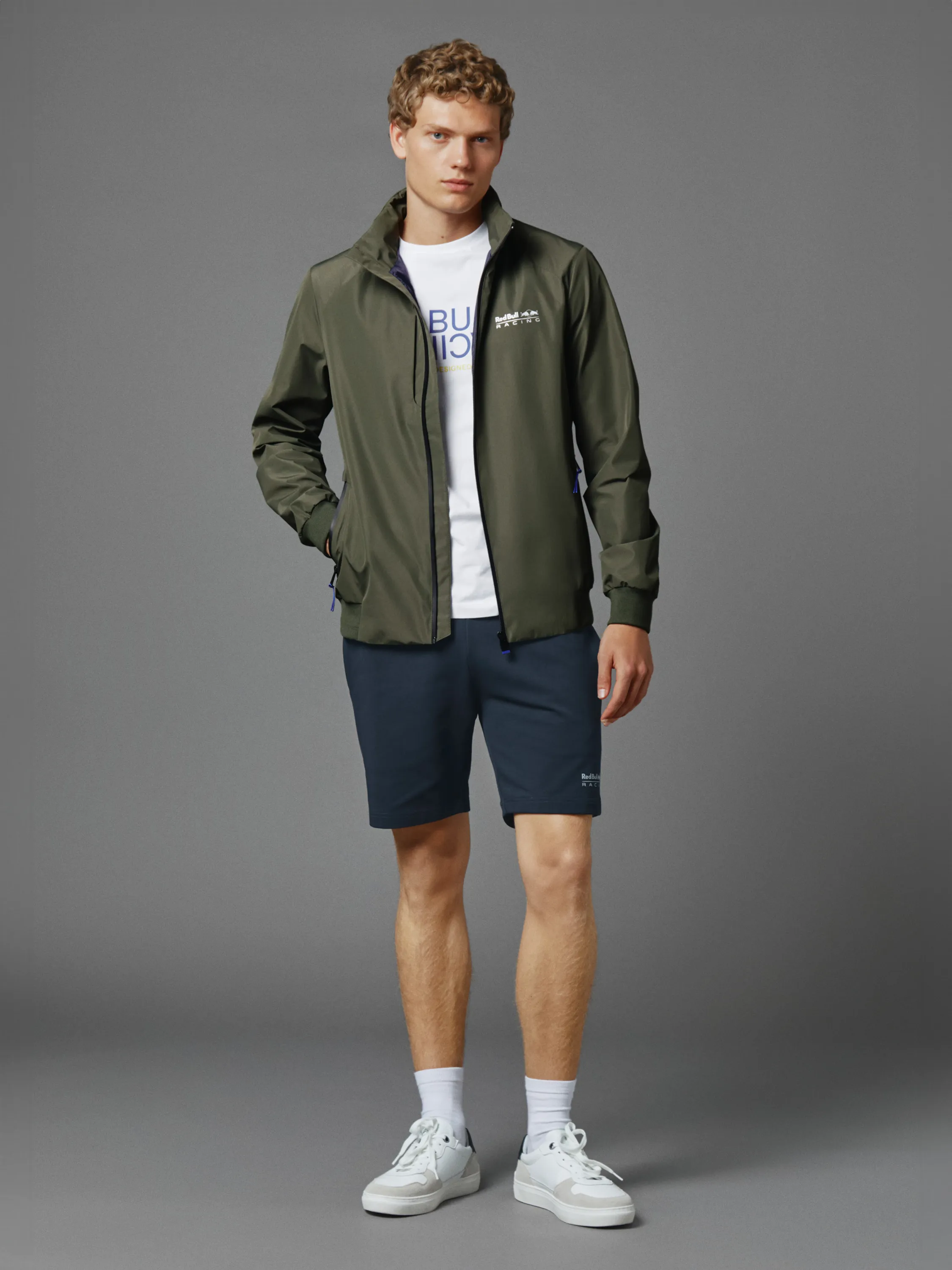 Red Bull Racing Logo Driver Windbreaker by PEPE JEANS