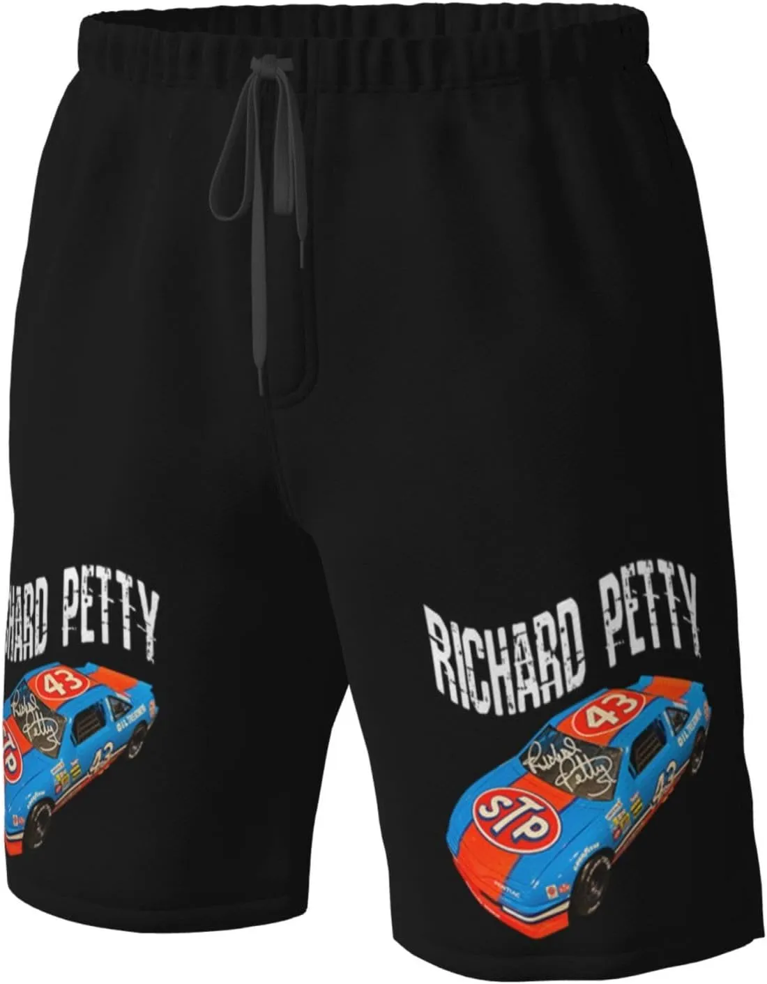 Richard-Petty-Car-43 Men's Swim Trunks Board Shorts Outdoor Beach Surfing