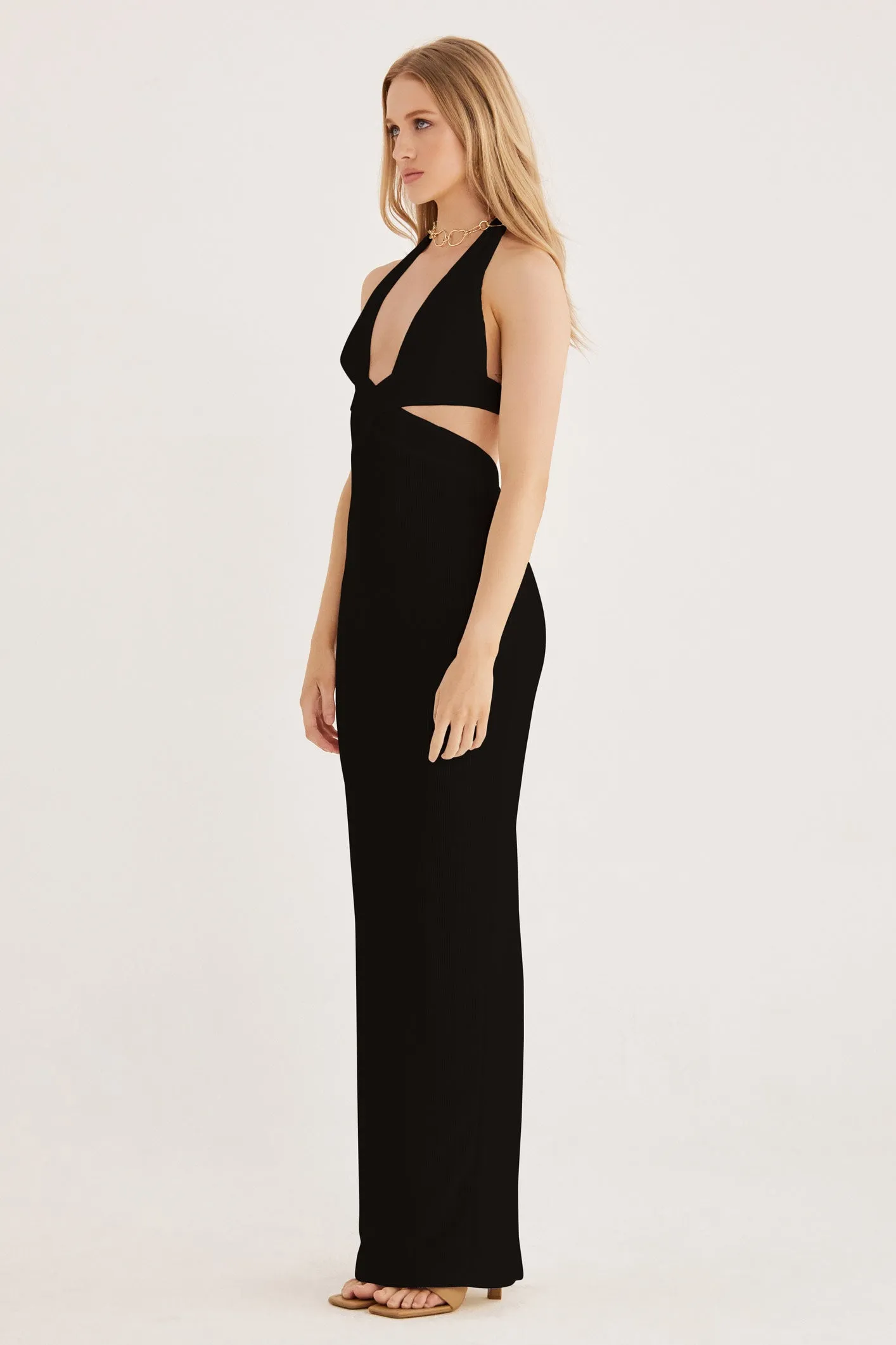 Rumer Willow Plunge Maxi
