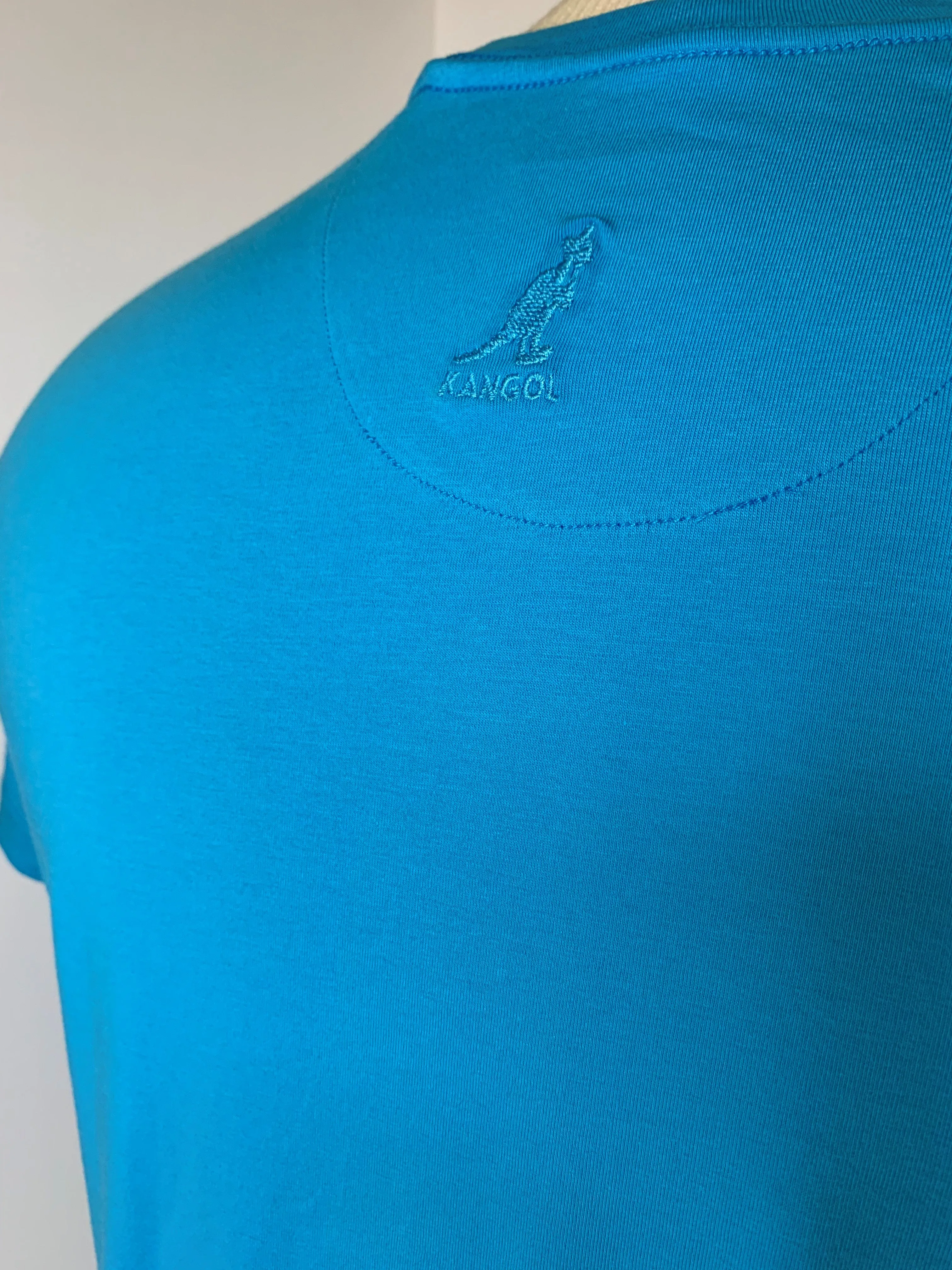 T-SHIRT V-NECK WITH EMBROIDERY