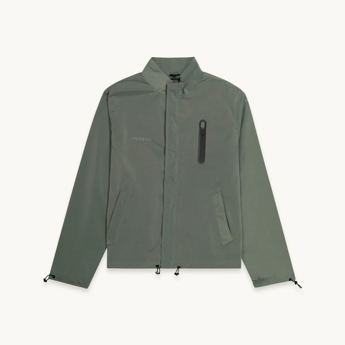 TSHEPO WINDBREAKER, ASH GRAY