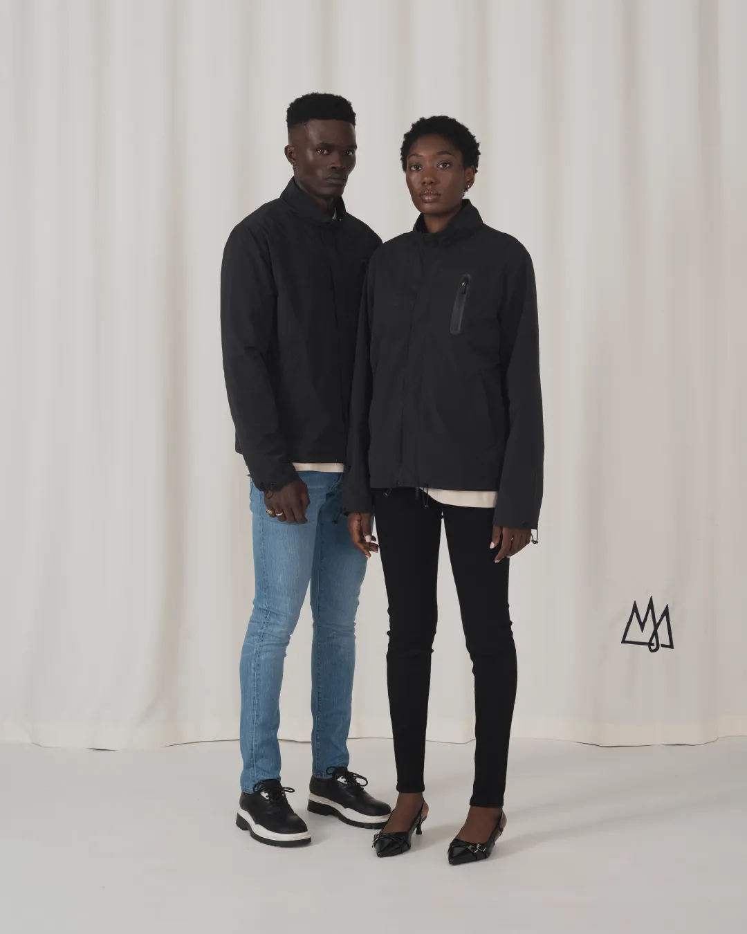 TSHEPO WINDBREAKER, BLACK