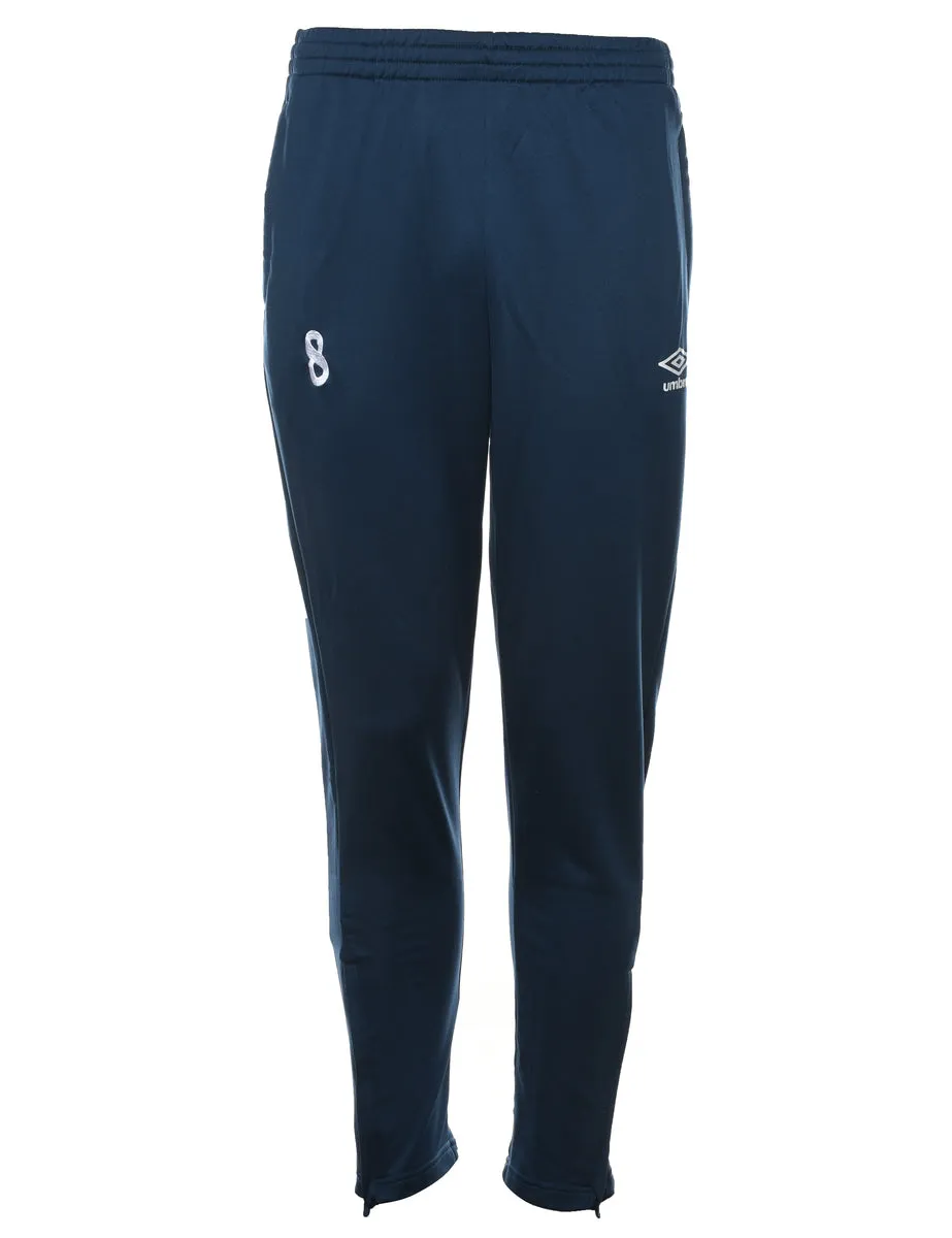 Umbro Navy Track Pants - W30 L30