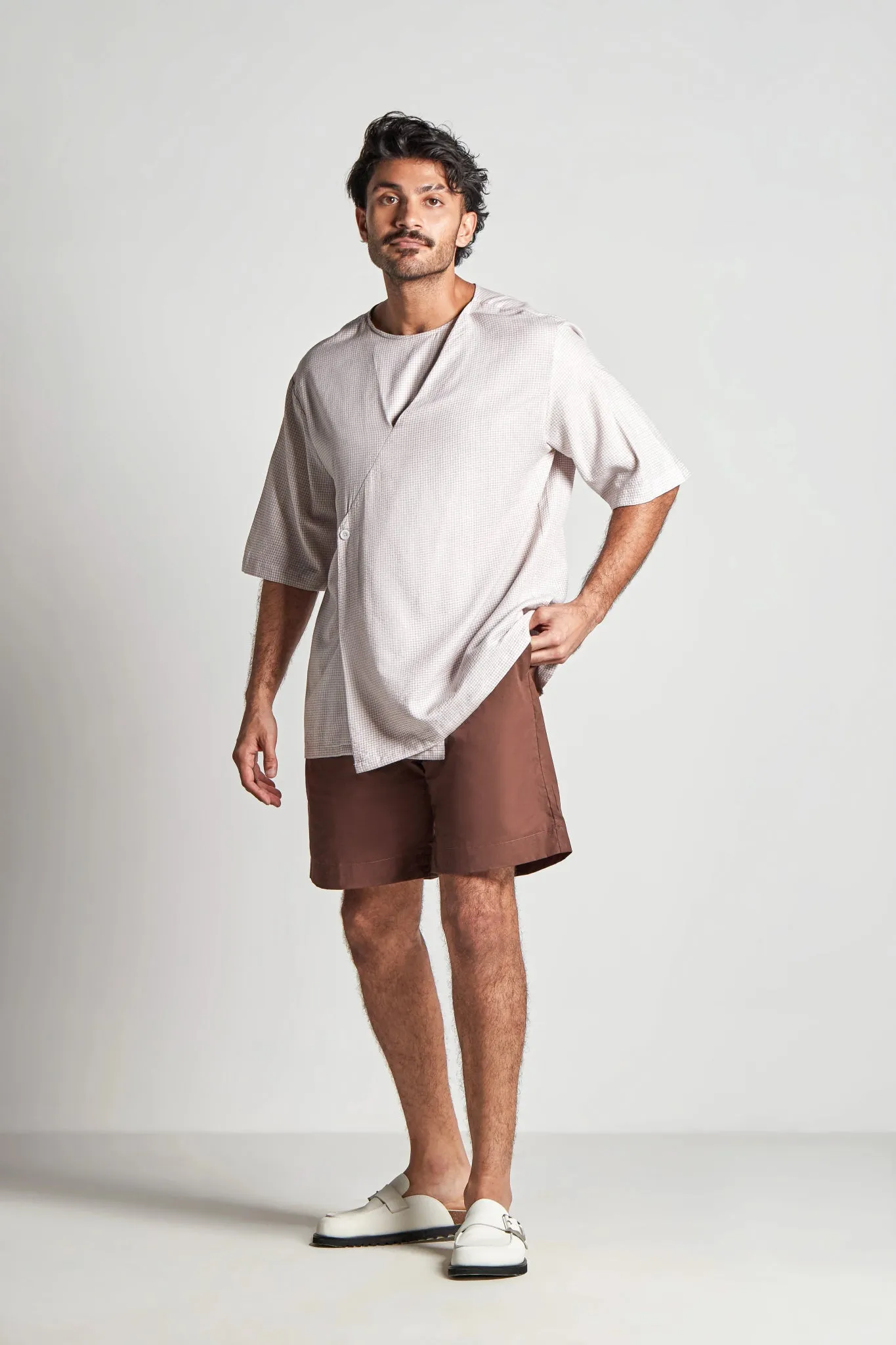 Walnut Mini Shorts