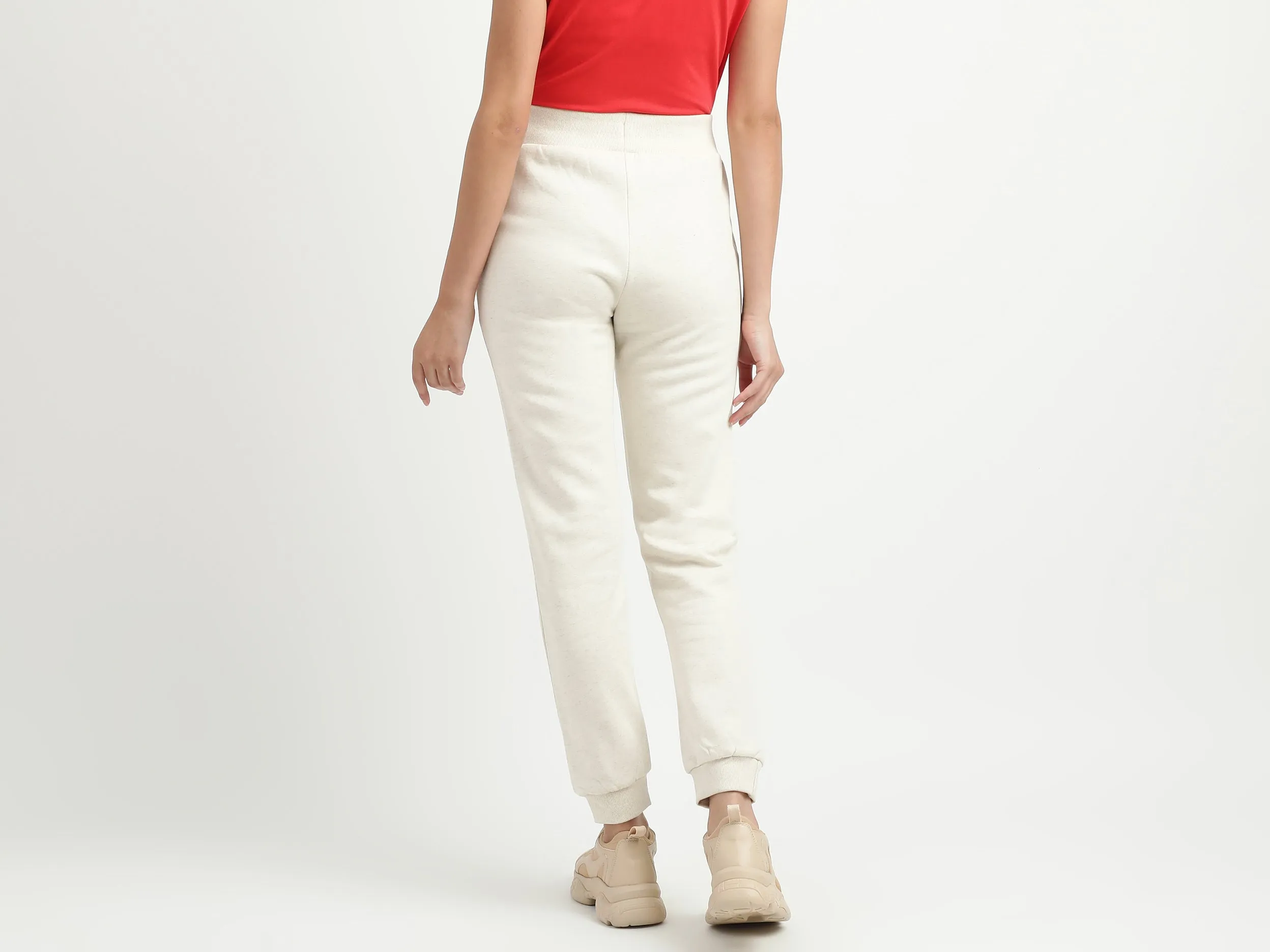 Women Embroidered Regular Fit Joggers
