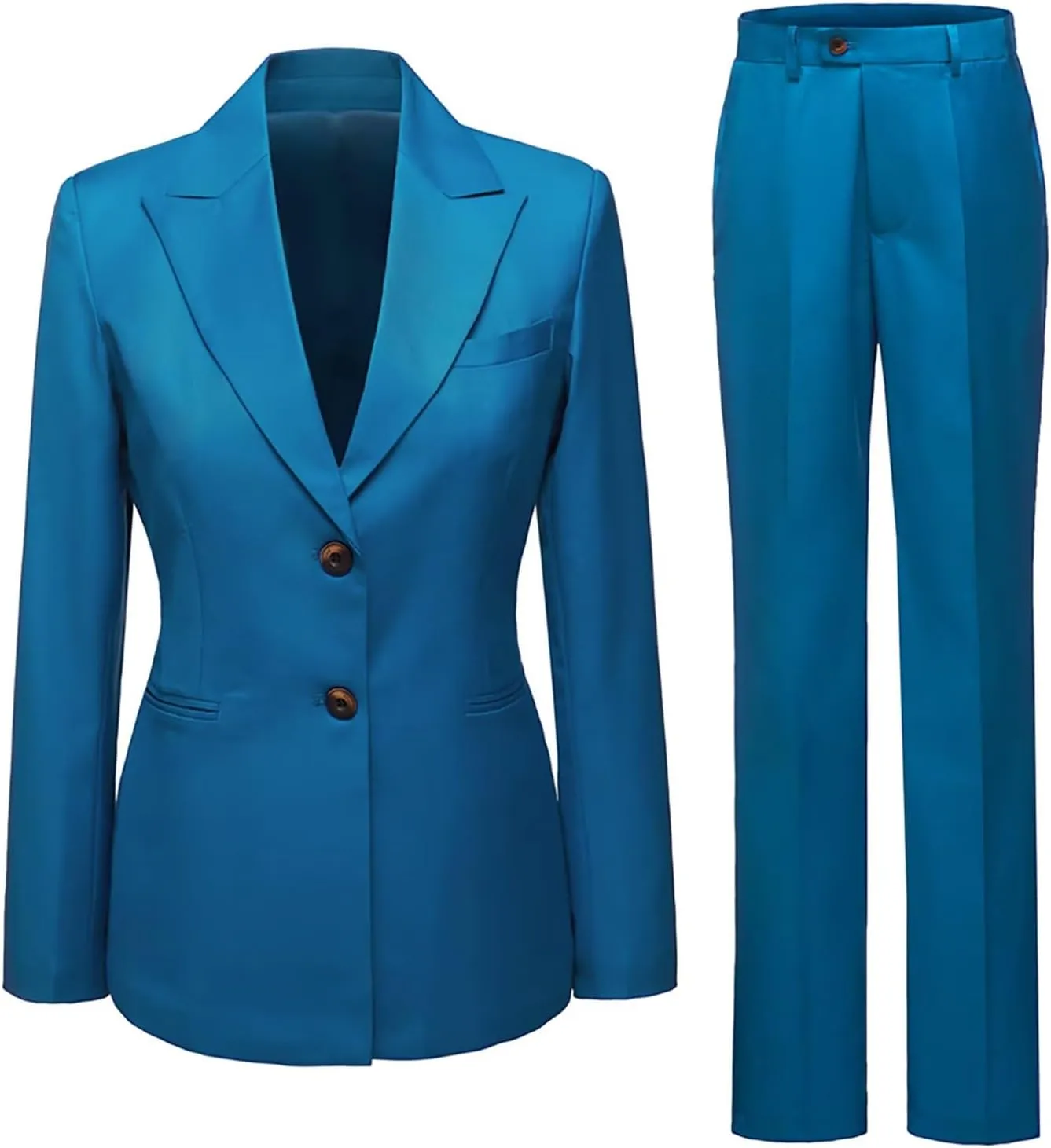 Women's Suiting Work Suit for Office Pant Suits for Women Dressy Pantsuit Women Suits 2 Piece Set Business