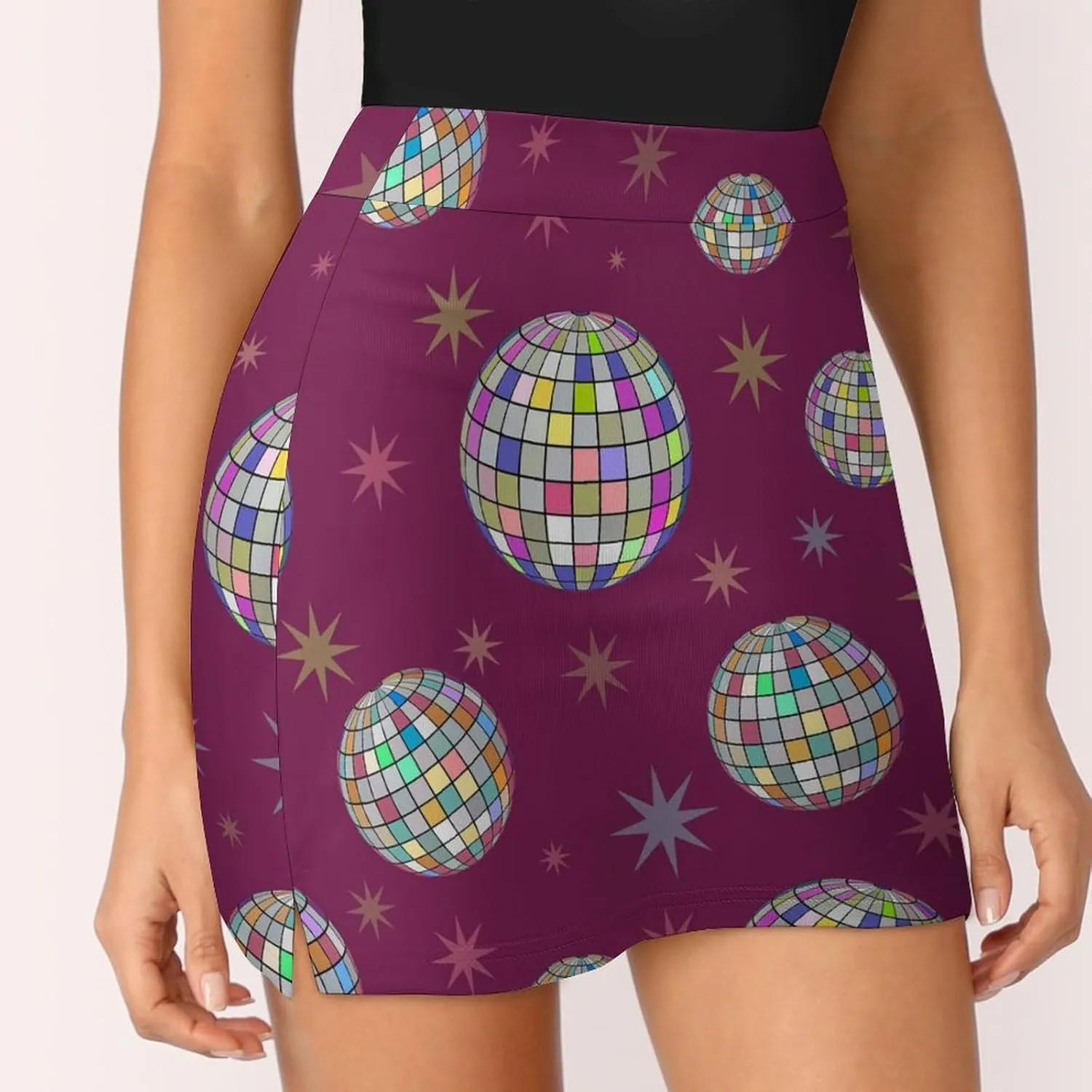Women's Tennis Skirt Anti-Peek Workout Skorts with Built-in Shorts Pocket for Gym Golf Running