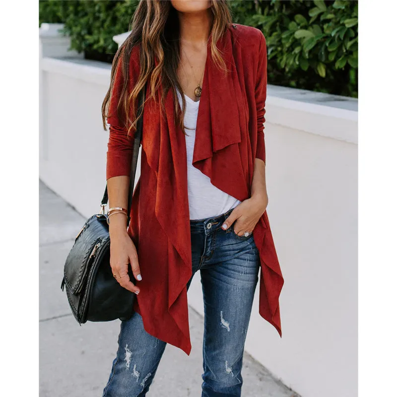 Women's Wildly Popular Solid Color Long-sleeved Windbreaker Jacket