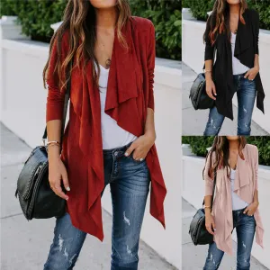 Women's Wildly Popular Solid Color Long-sleeved Windbreaker Jacket