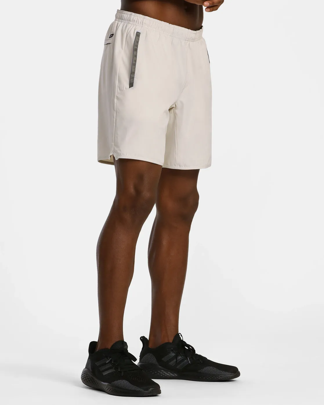 Yogger Stretch 17" Athletic Shorts - Oatmeal